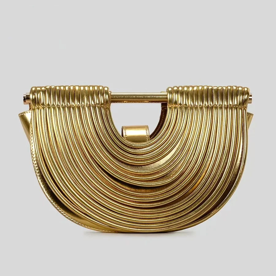 Luxury Bags Gold - حقائب يد للنساء 2025 جديد ذهبي