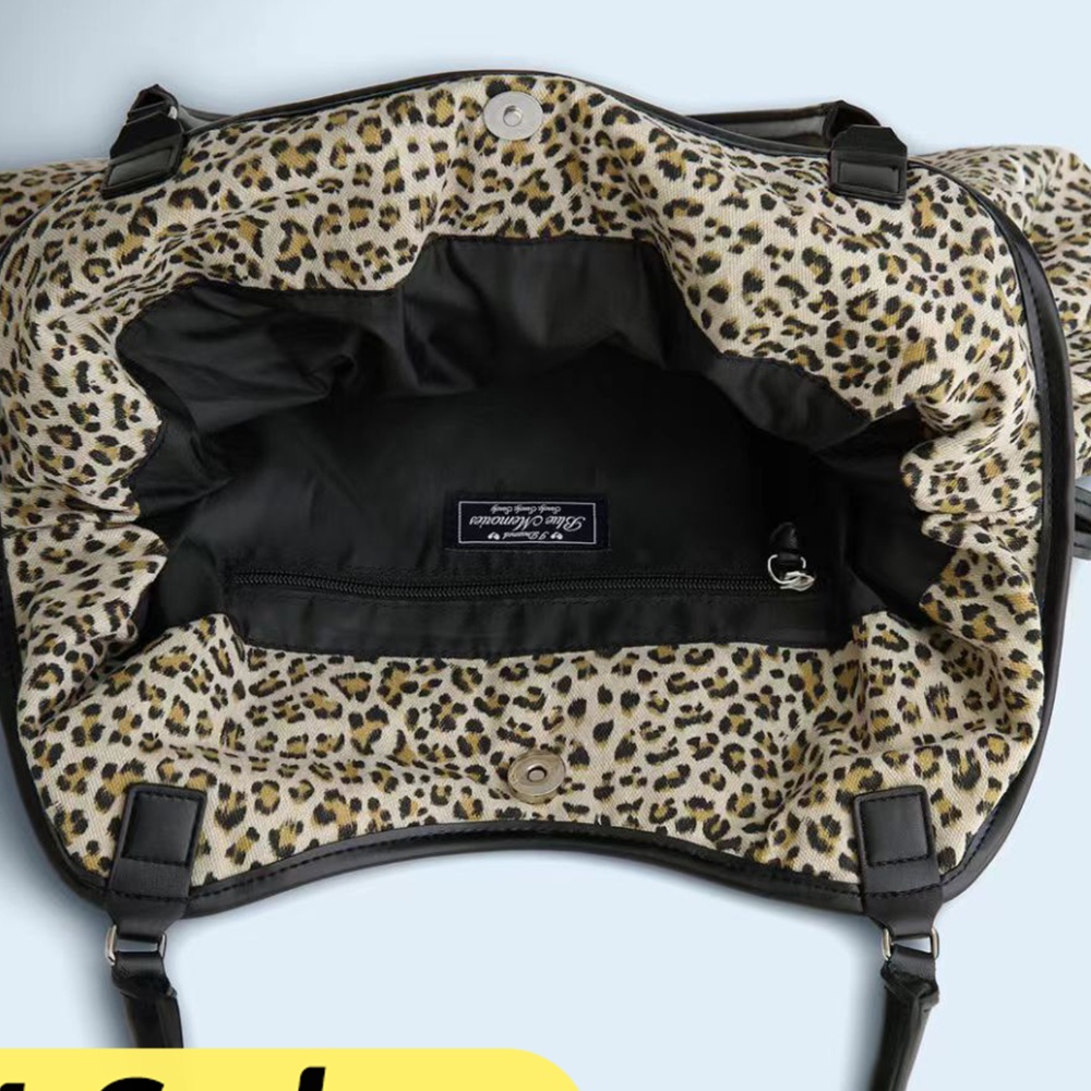 Luxury Bags 2026 Trends - حقائب كتف نسائية بنقشة الفهد 2026،