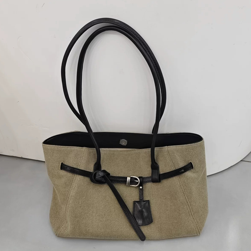 Canvas Tote Designer - حقائب يد كورية أنيقة من القماش