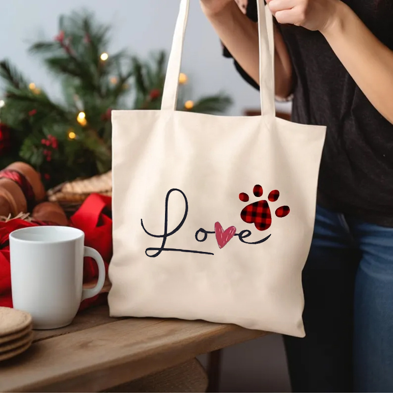 Canvas Tote Designer - قطعة واحدة، حقيبة قماشية بتصميم 