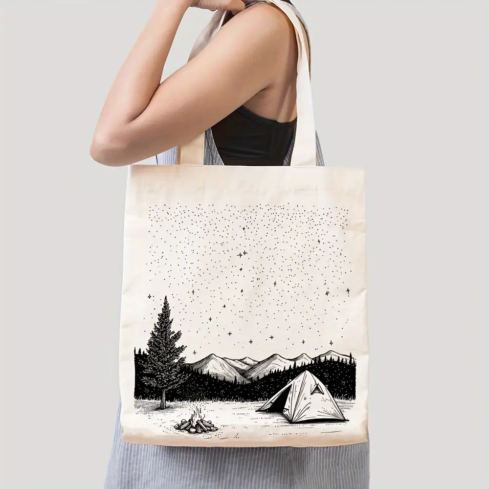 قطعة واحدة، تصميم مطبوع على ال - مراجعة Canvas Tote Designer وسعره