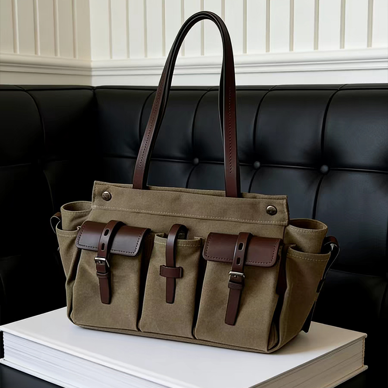 حقيبة يد فاخرة من القماش والجل - مراجعة Canvas Tote Designer وسعره