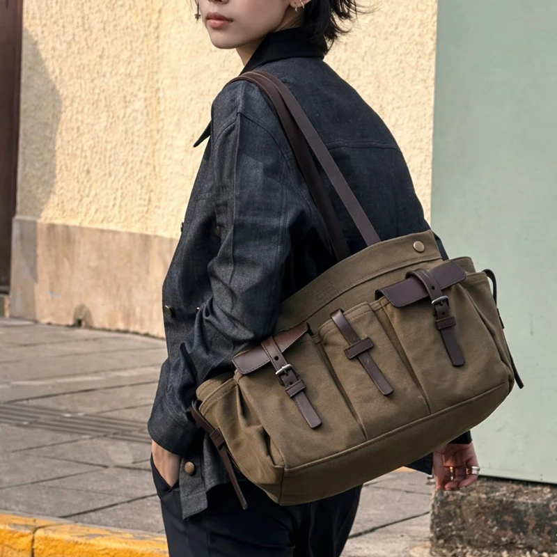حقيبة يد فاخرة من القماش والجل - مراجعة Canvas Tote Designer وسعره
