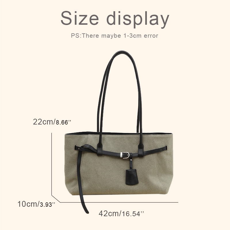 حقائب يد كورية أنيقة من القماش - مراجعة Canvas Tote Designer وسعره