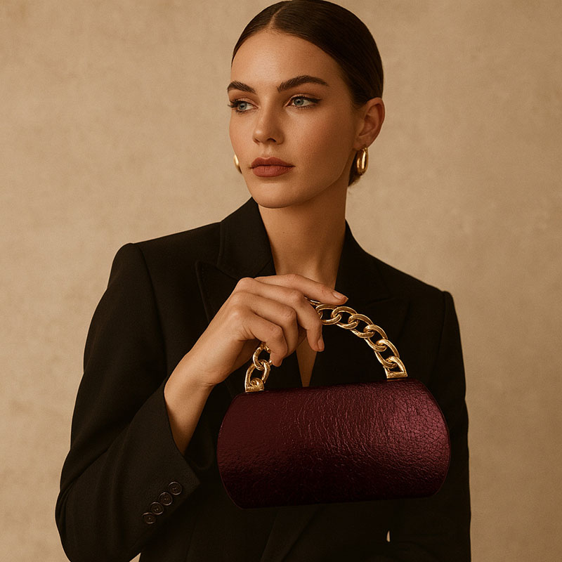فاخر الذهب مشبك معدني صندوق مخ - مراجعة Luxury Bags Gold وسعره