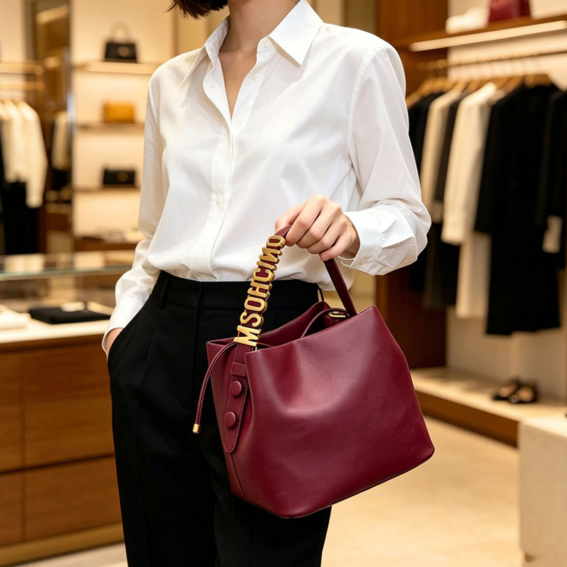 حقيبة دلو جديدة 2026 بتصميم فا - مراجعة Luxury Bags Gold وسعره