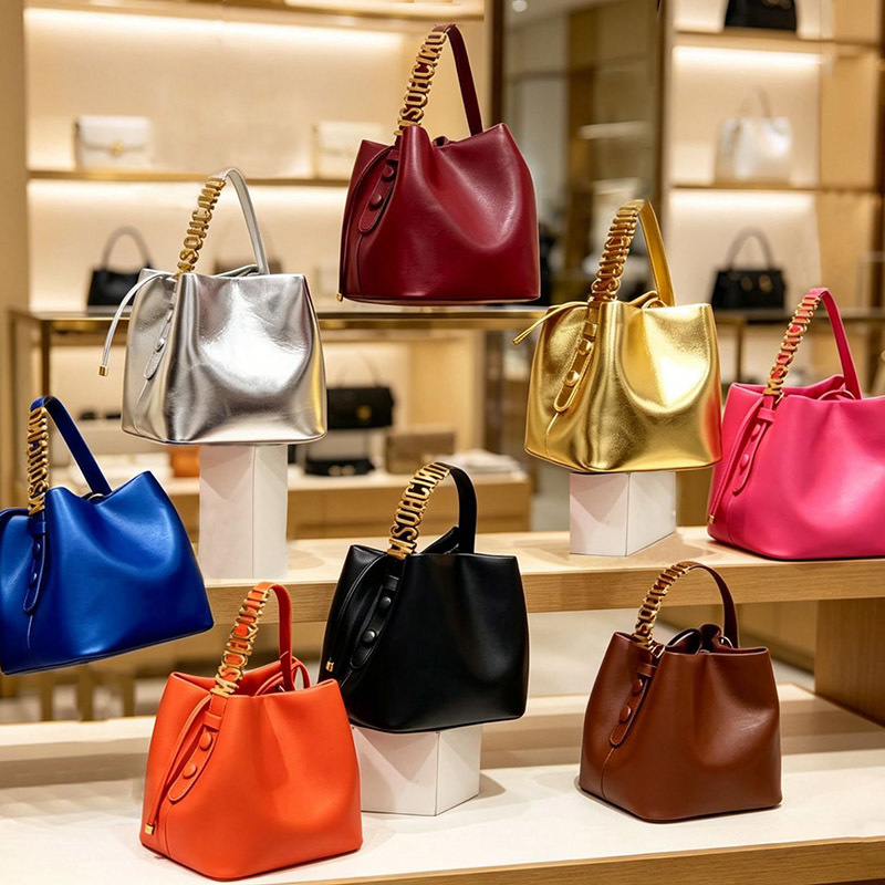 حقيبة دلو جديدة 2026 بتصميم فا - مراجعة Luxury Bags Gold وسعره
