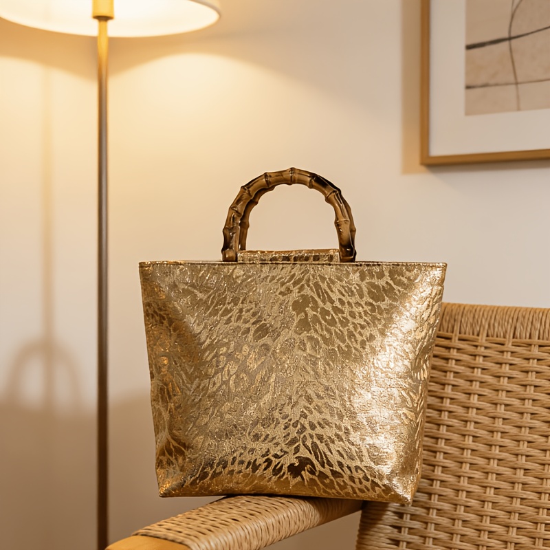 حقيبة يد نسائية فاخرة بتصميم أ - مراجعة Luxury Bags Gold وسعره