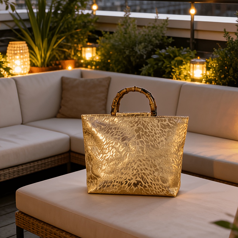 حقيبة يد نسائية فاخرة بتصميم أ - مراجعة Luxury Bags Gold وسعره