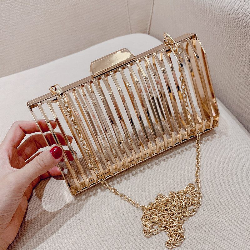 سلسلة ذهبية حقائب كروسبودي للن - مراجعة Luxury Bags Gold وسعره