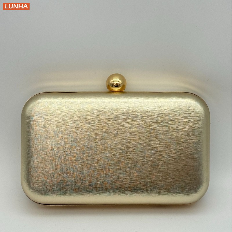 حقائب سهرة عتيقة صندوق معدني ح - مراجعة Luxury Bags Gold وسعره