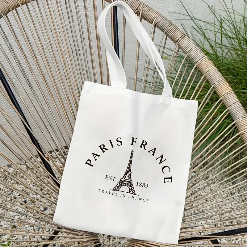 حقيبة سفر باريسية للنساء، حقيب - مراجعة Canvas Tote Designer وسعره