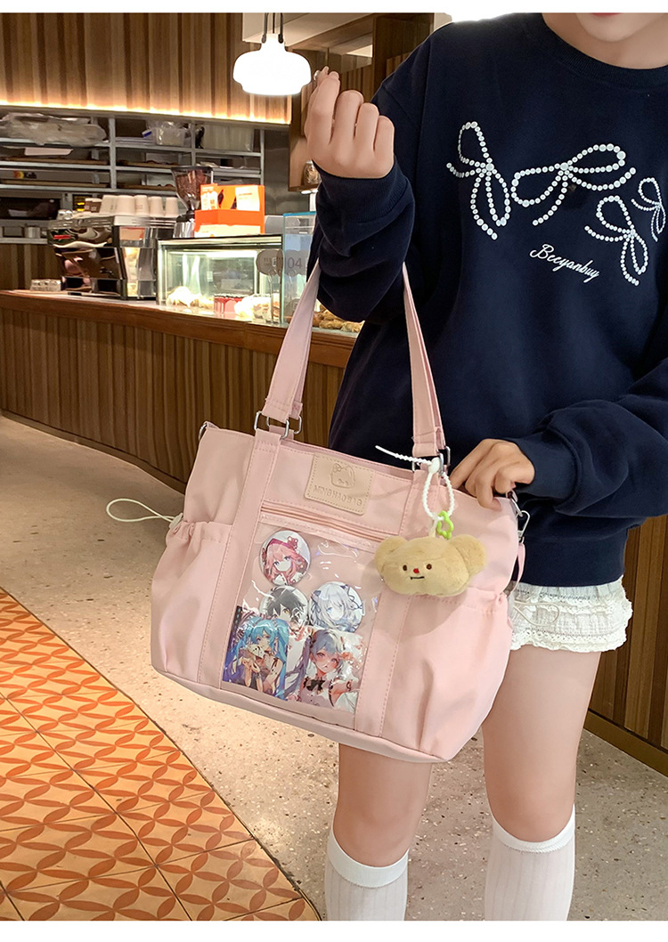 JIAERDI Y2k Harajuku تصميم الم - مراجعة Canvas Tote Designer وسعره